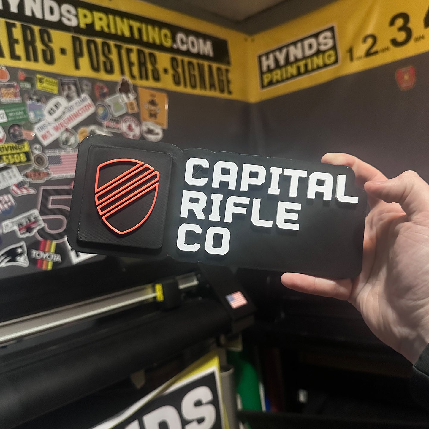 Custom 3D Printed LOGO signs