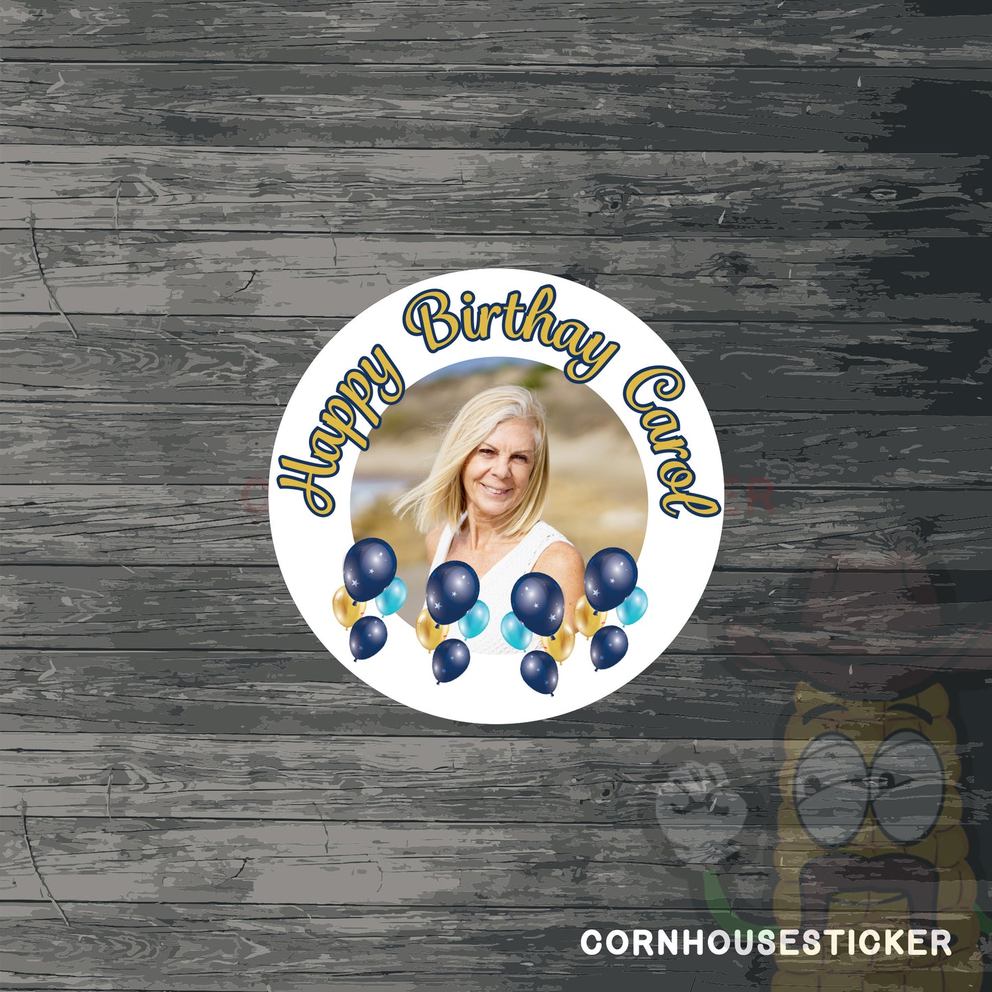 Happy Birthday Sticker