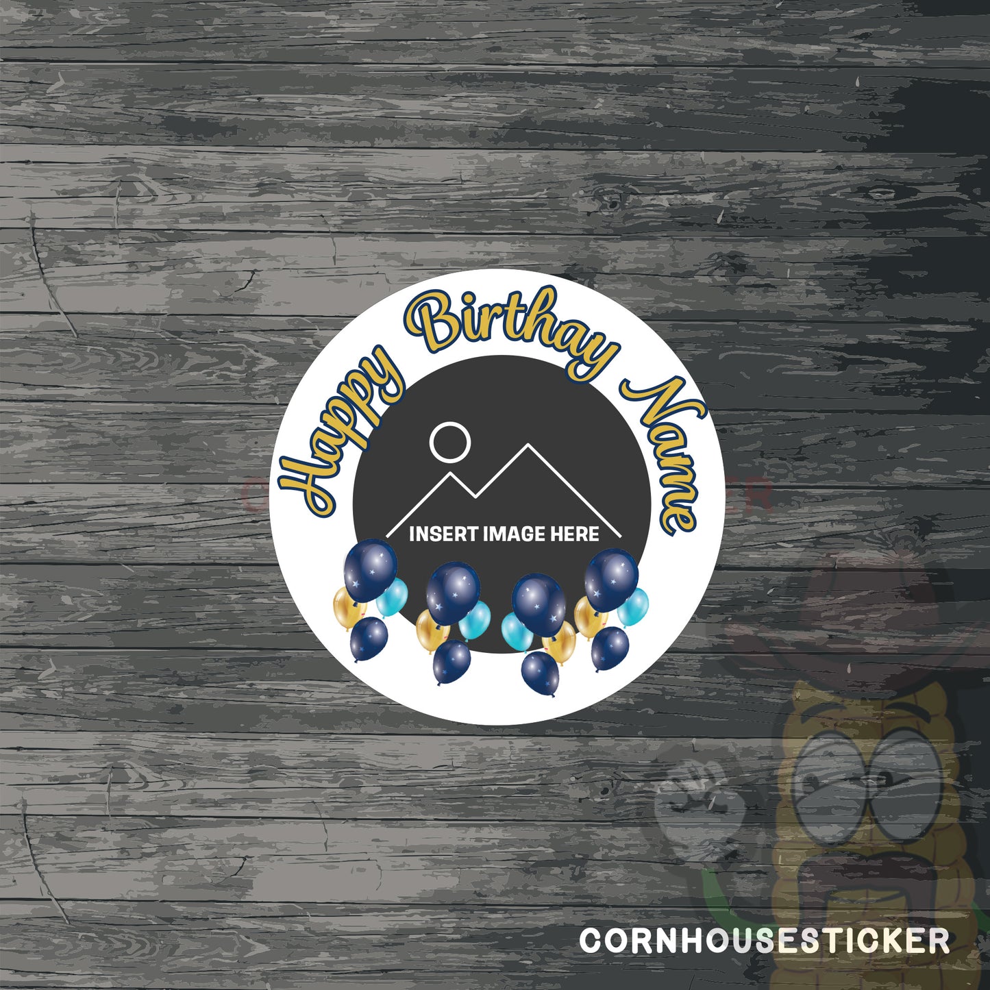 Happy Birthday Sticker
