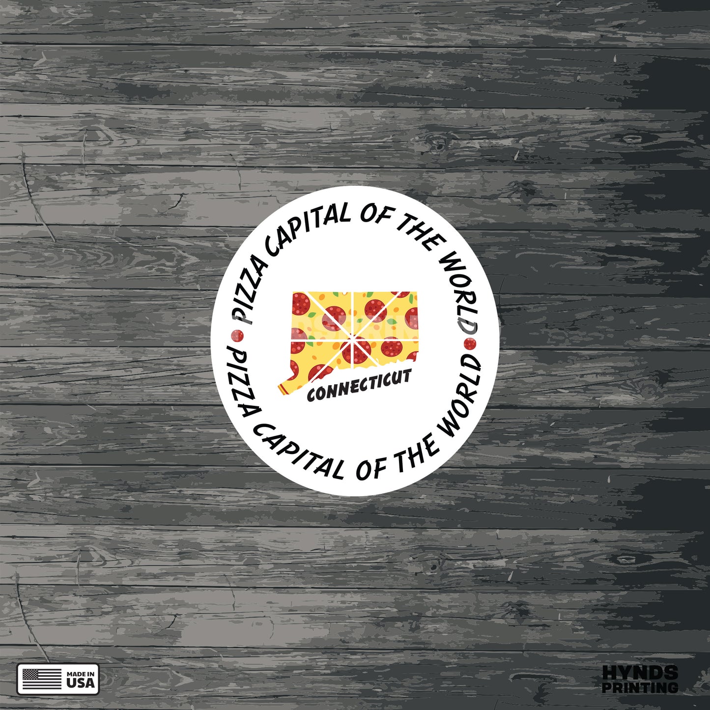 The pizza Capital of the world (CT)