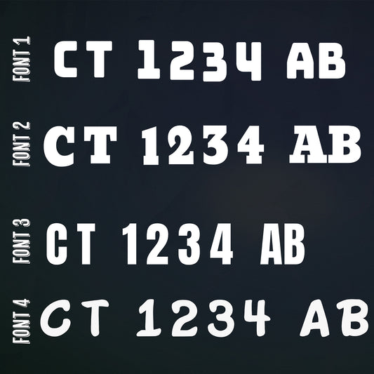 Boating Registration Numbers