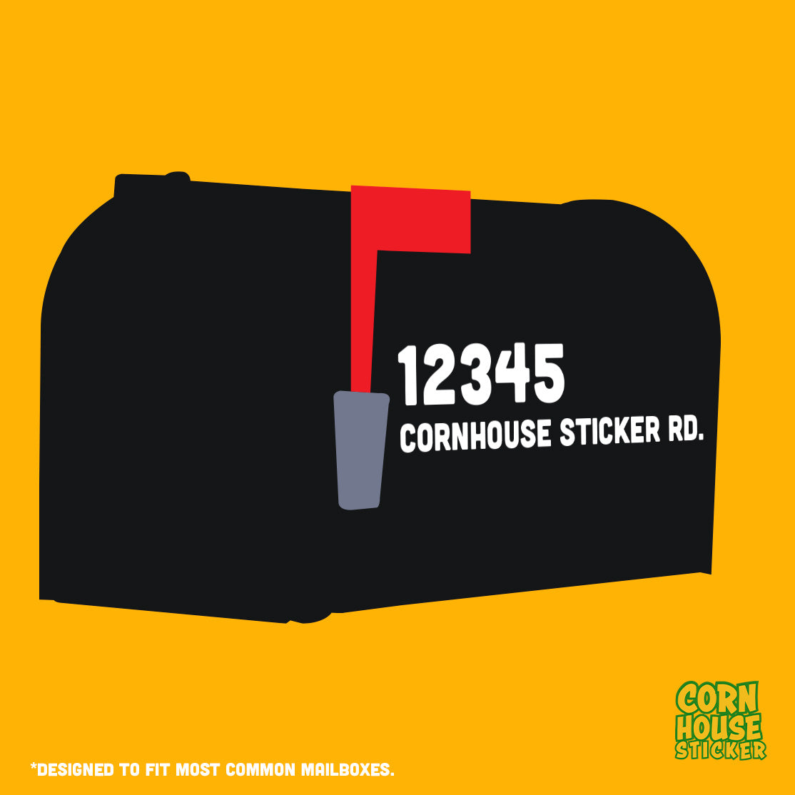 Mailbox transfer decals