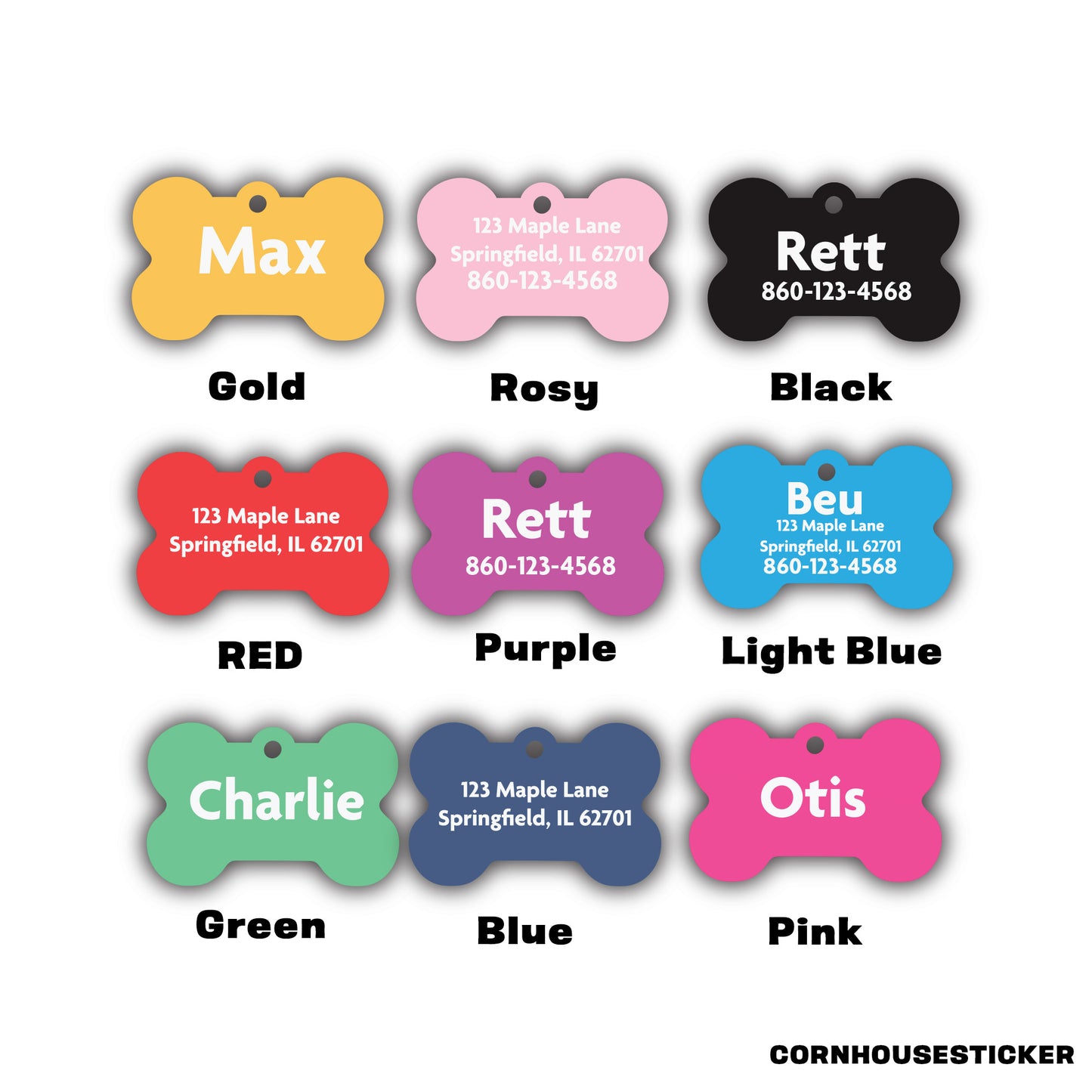 Personalized ID Tags for your dog or cat