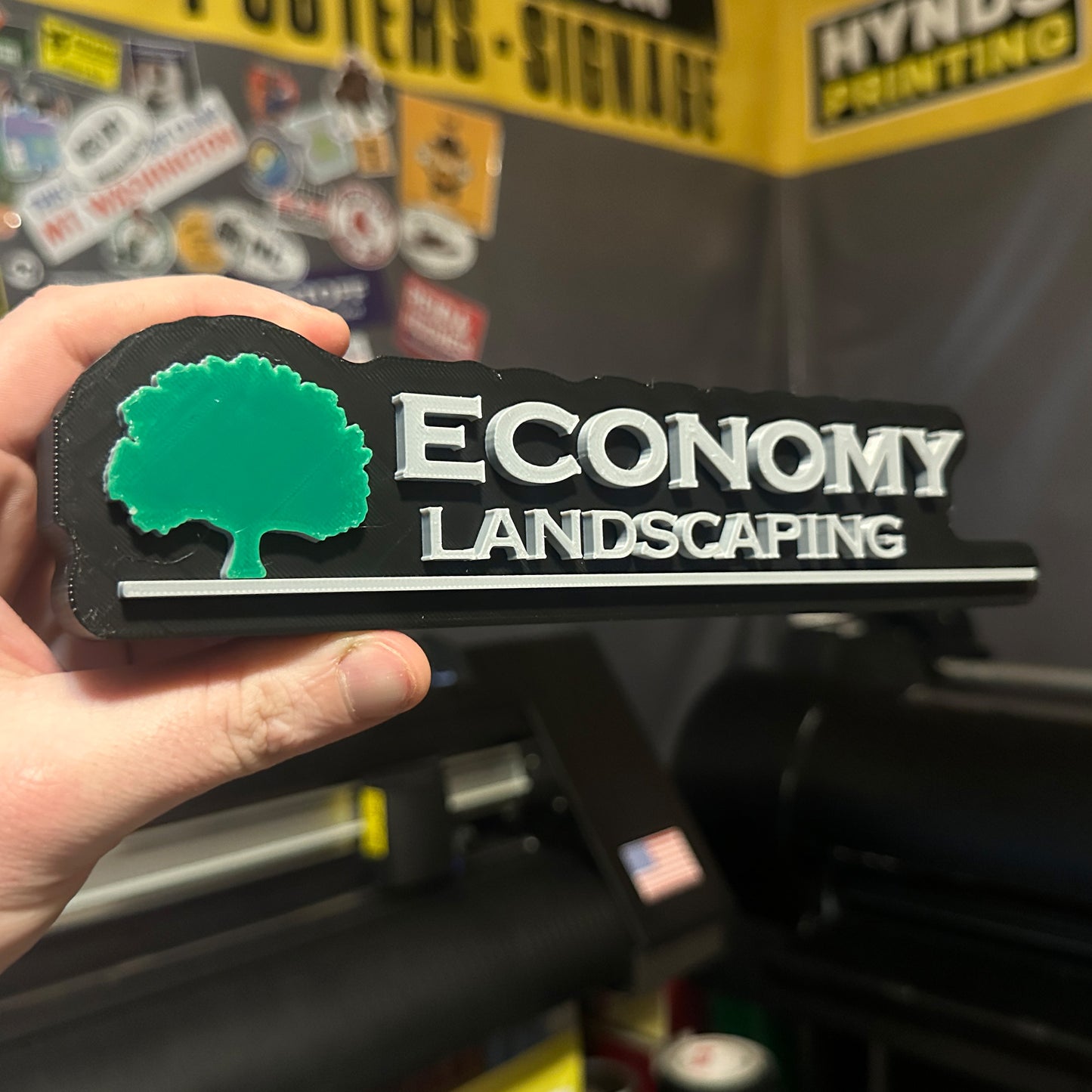 Custom 3D Printed LOGO signs